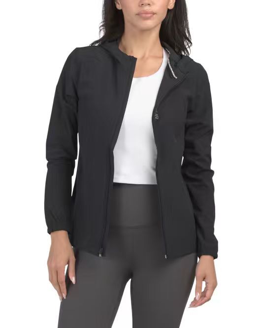 【預購】UNDER ARMOUR H060231 女裝防風防水運動連帽外套（黑色）