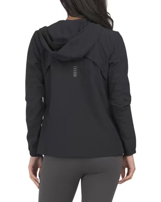 【預購】UNDER ARMOUR H060231 女裝防風防水運動連帽外套（黑色）