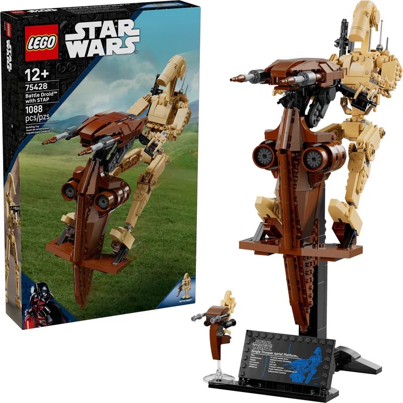 【玩具研究中心】LEGO 樂高 星際大戰 戰鬥機器人和單兵空中平台 75409