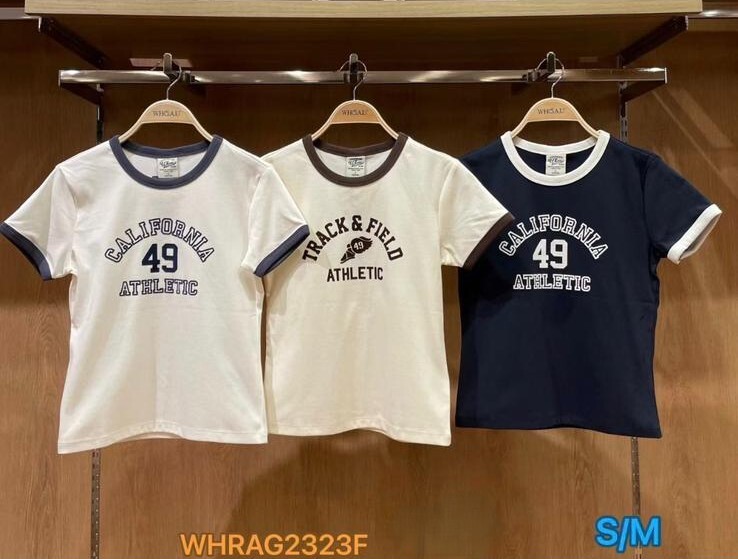 WH23 S:胸35-41 長21 M:胸36-42 長22 $159 (一口價) [WHRAG2323F]
