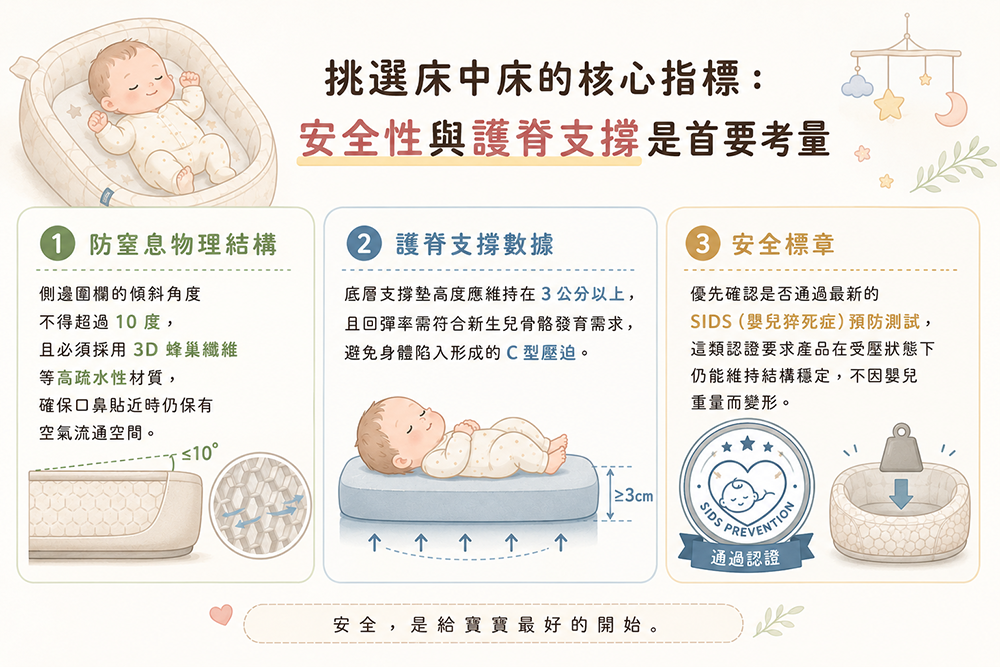 床中床推薦怎麼選？2026熱銷6款大公開，讓寶寶一覺到天亮！