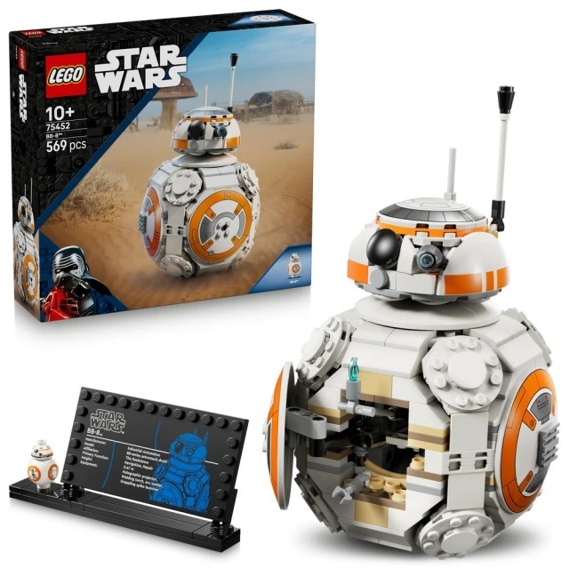 【玩具研究中心】LEGO 樂高 星際大戰 宇航機器人 BB-8 75452
