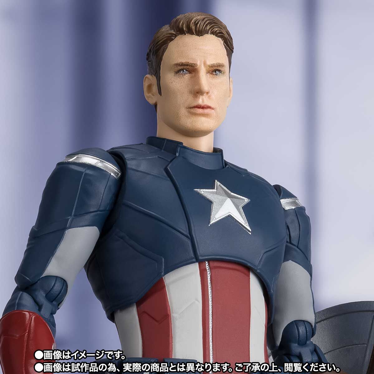 萬代 SHF 美國隊長 復仇者聯盟4：終局之戰 可動完成品