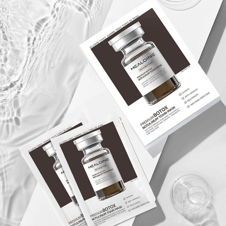 HEALOINE 稀洛因 肉毒桿菌拉提抗皺面膜 10片