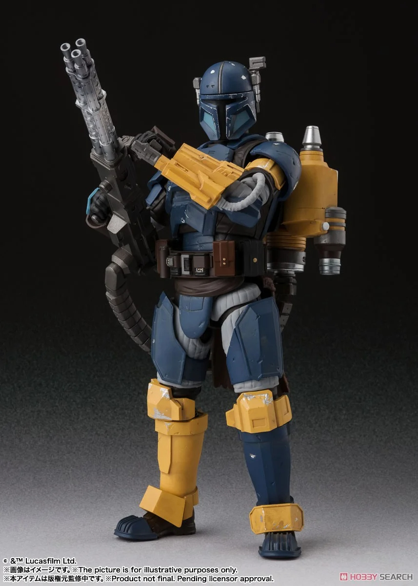 萬代 SHF 重裝步兵曼達洛人 星際大戰：曼達洛人 星際大戰 可動完成品