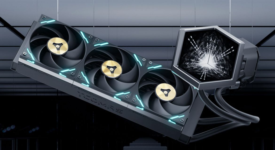 Tcomas EXIT D3 PRO 360 水冷散熱器 (黑色/白色)