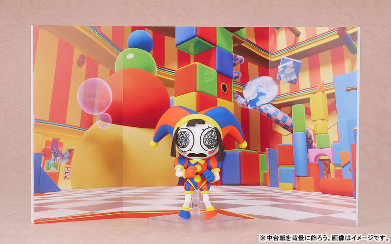 預訂10月 Good Smile Company 驚奇數位馬戲團 2583黏土人 帕姆尼  Nendoroid The Amazing Digital Circus Pomni Pre-order