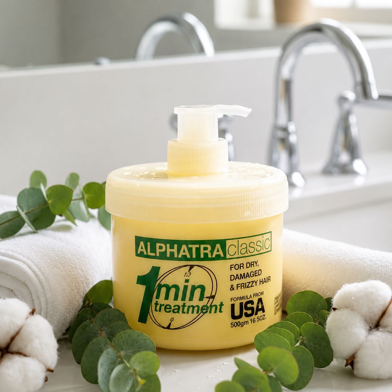 Alphatra  One Minute Hair Treatment (Conditioner)-H1