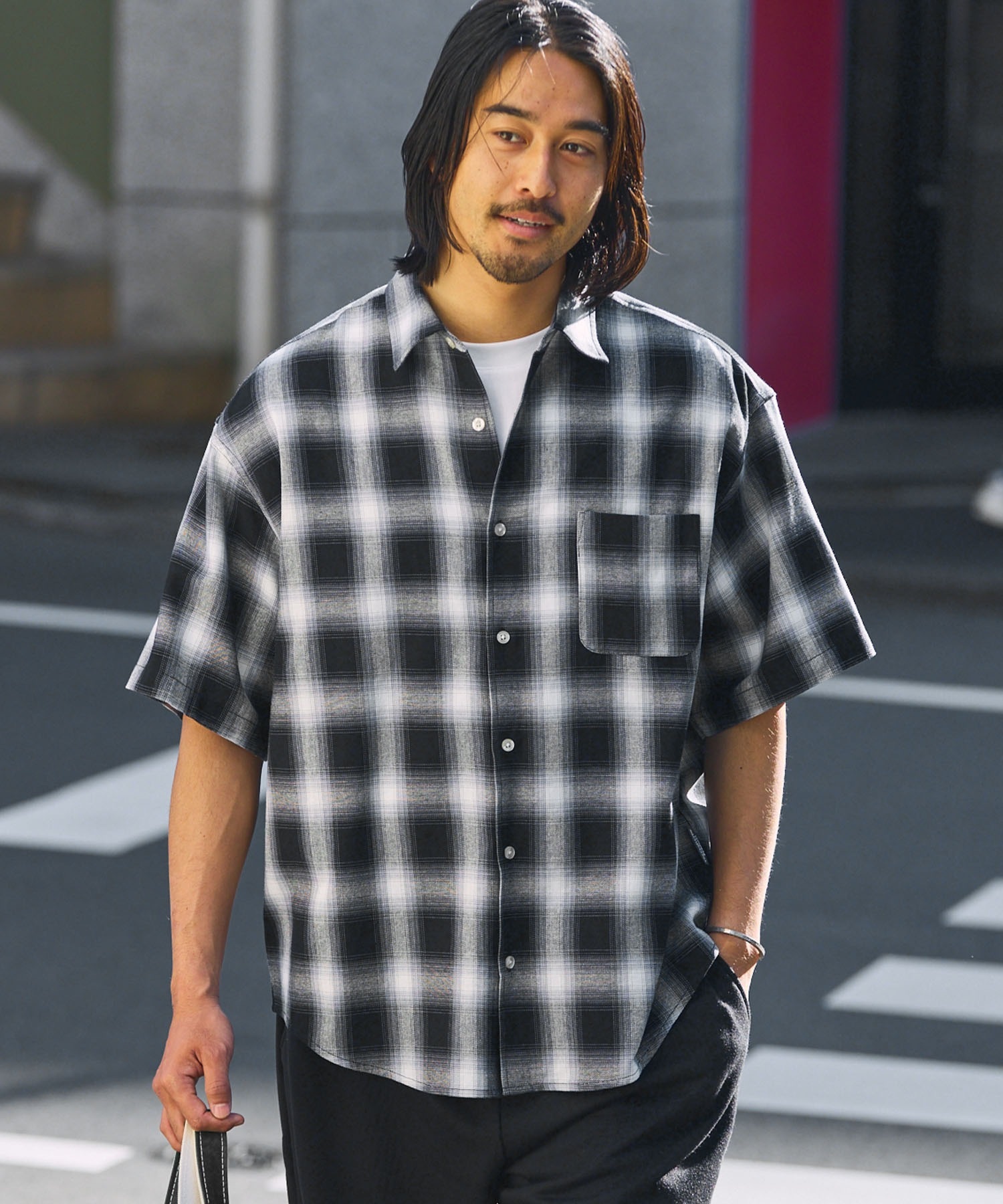 #預購 THE CRAFT CREW PRODUCTS 涼感抗皺 多機能美式寬鬆落肩 短袖襯衫 九色