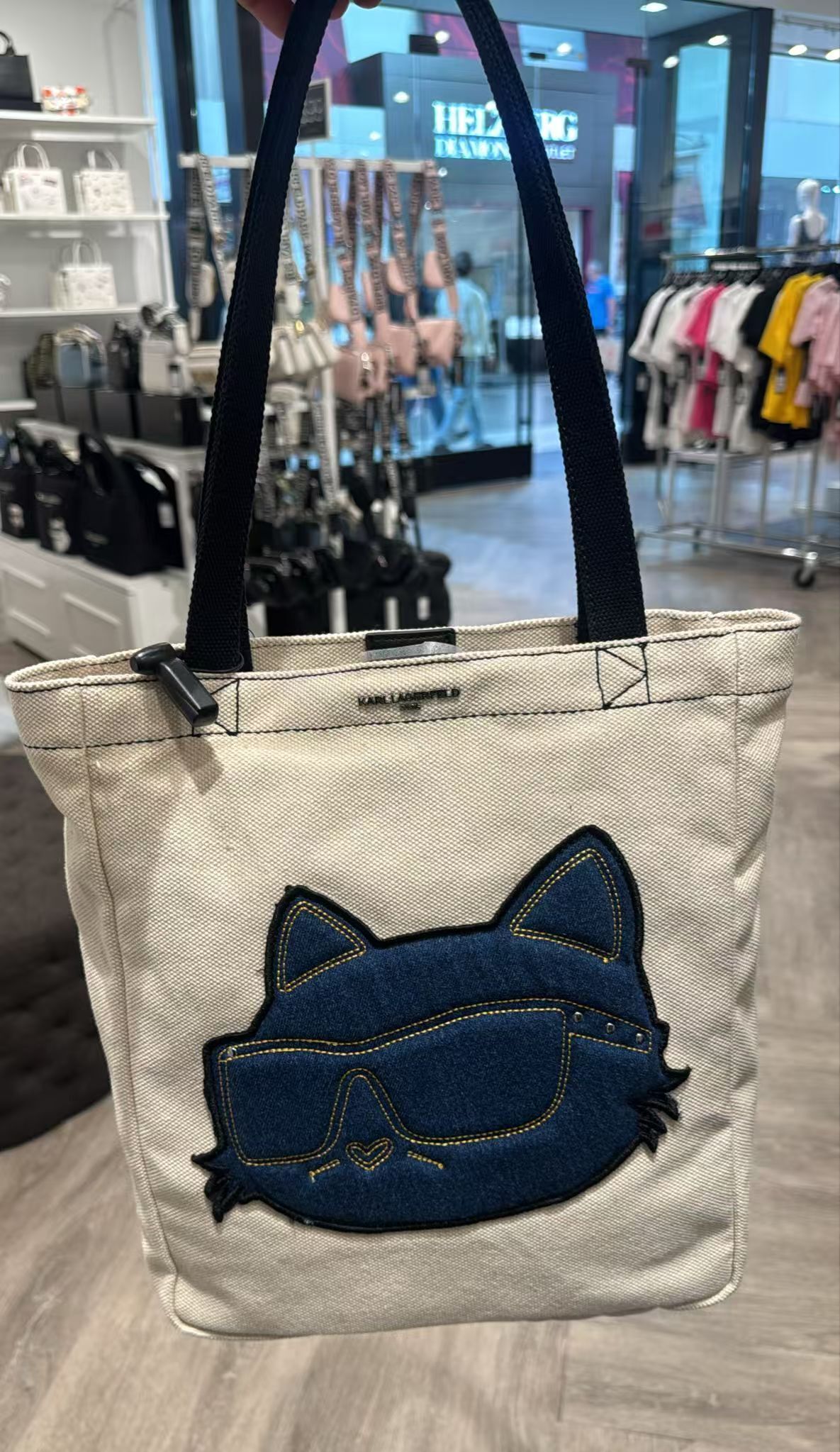 【預購】Karl Lagerfeld  H060247 大貓托特包
