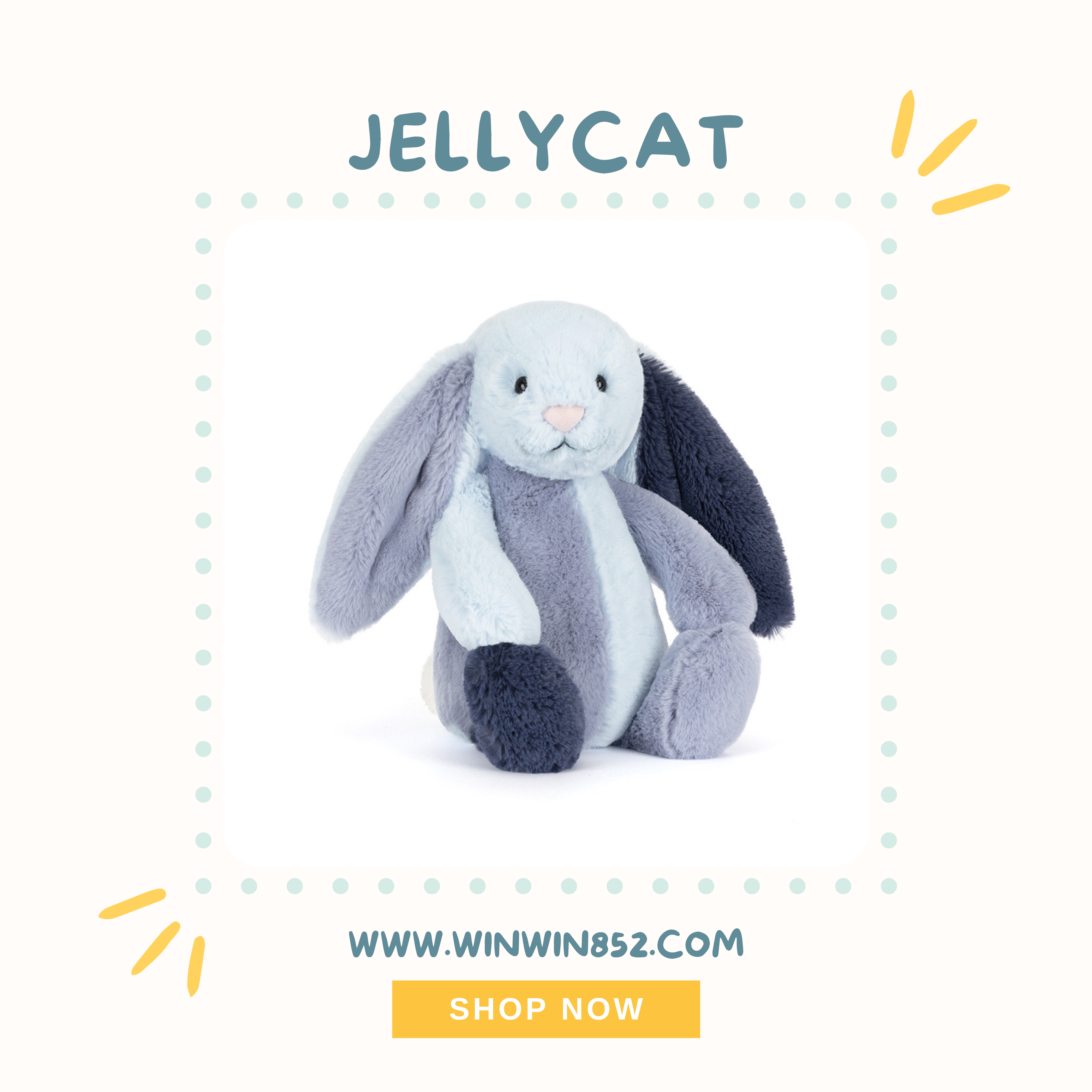 Jellycat Puddlesea Bunny