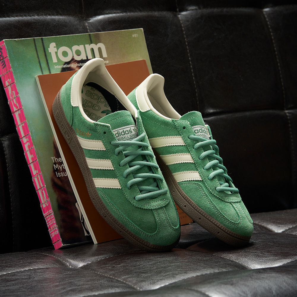 Adidas Handball Spezial 男鞋 綠色 經典 復古 麂皮 日常 穿搭 膠底 休閒鞋 IG6192