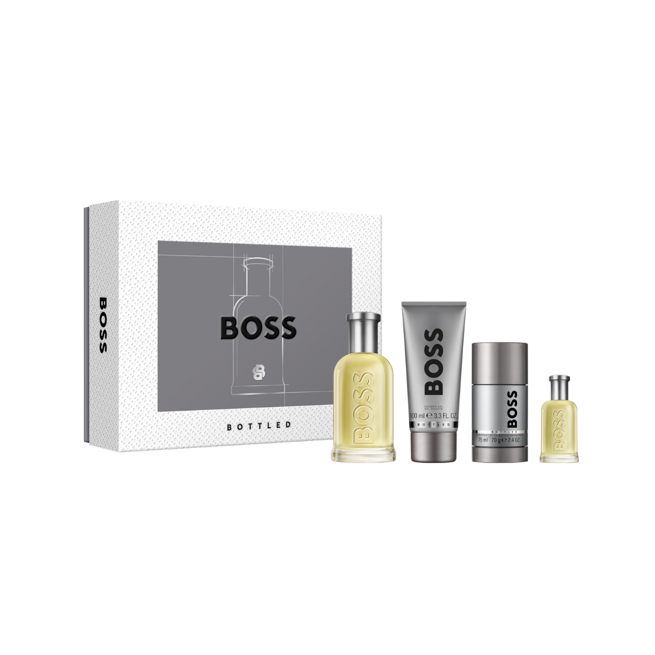 HUGO BOSS Boss Bottled 淡香氛身體護理套裝