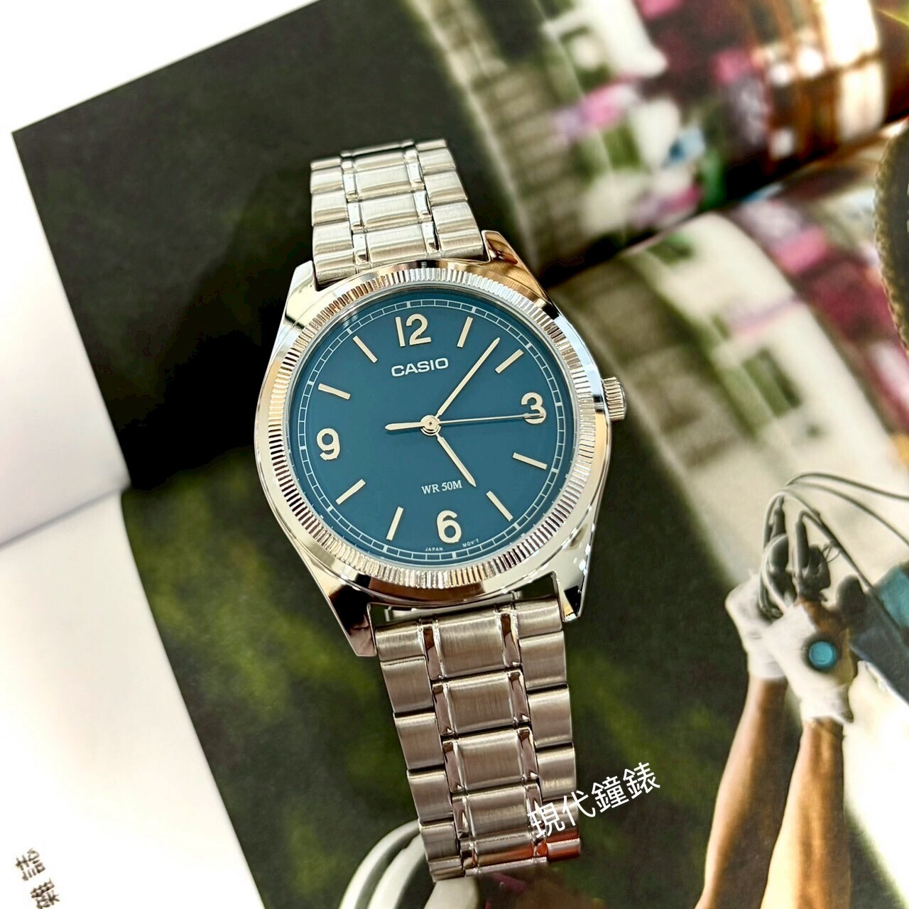 【CASIO 卡西歐】大三針石英男錶 MTP-B210D-2A1 39.5mm 現代鐘錶