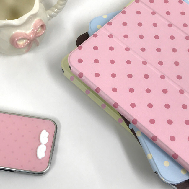 【預購】Nineteen Friday 撞色 圓點點 波點 iPad 平板保護套