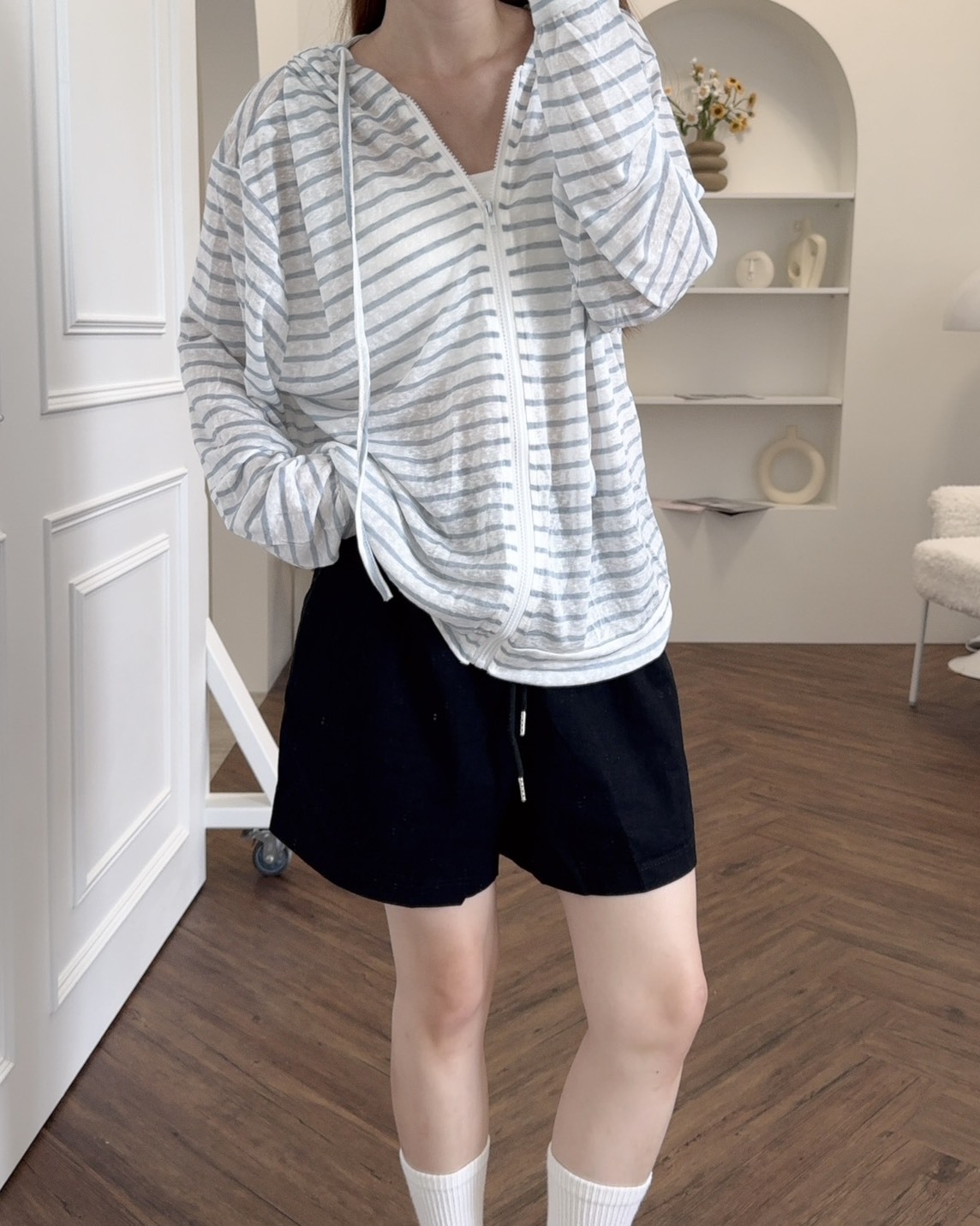 法朵Fado shop｜慵懶感軟糯輕薄連帽外套 822B003 六色