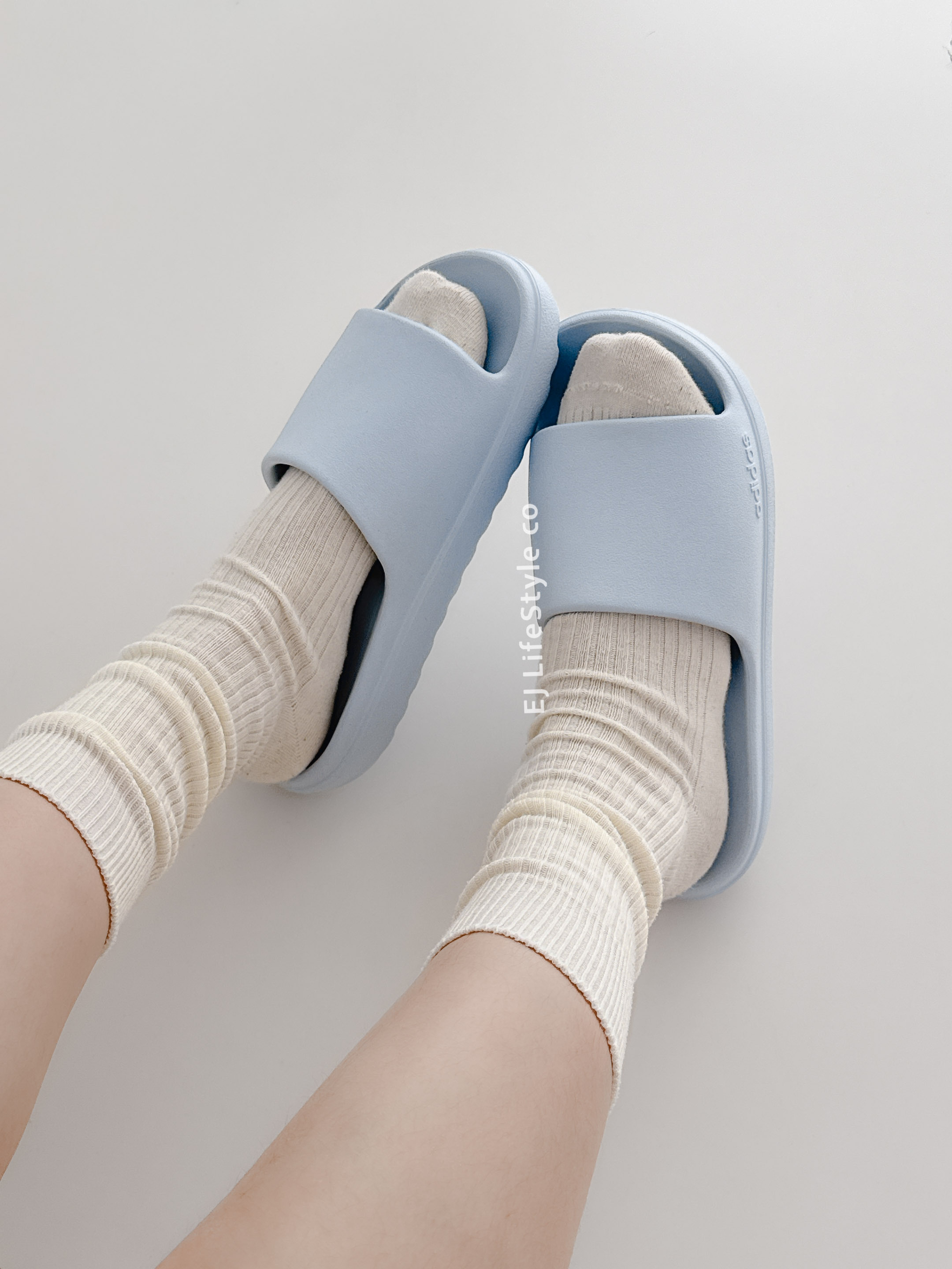 ADIDAS ADILETTE LUMIA 寶寶藍 拖鞋 防水拖 鋸齒拖鞋 男女鞋 IH8922 / 調貨