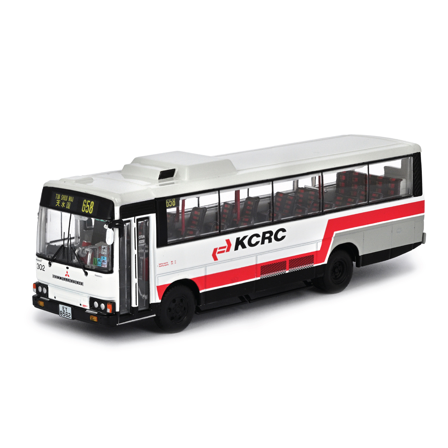 MTR e-Store > 1:76 KCRC bus - 670, 658 | Mitsubishi MK117J (9.2m)