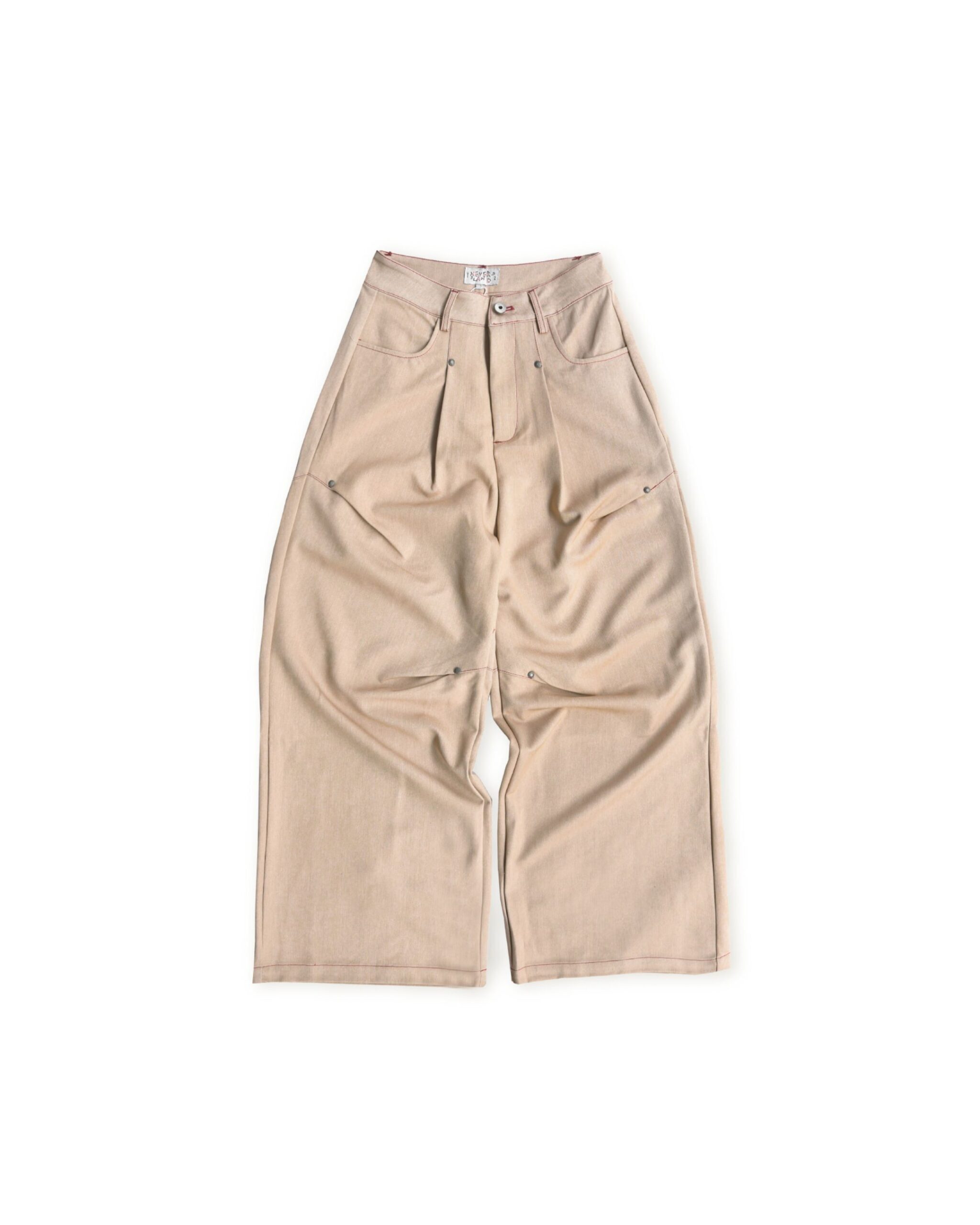 Neverland｜Rivet Suit Pants (Khaki)