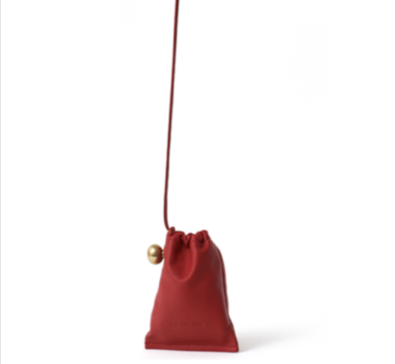 ED ROBERT JUDSON BRASS BALL DRAWSTRING POUCH (3COL)