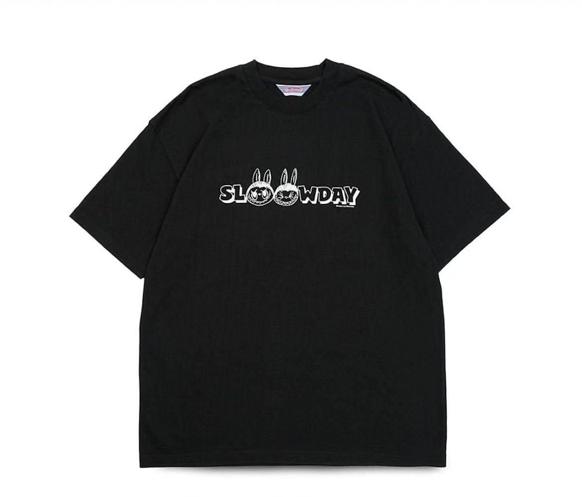 KASING LUNG × SLOOWDAY / LOGO T-SHIRT BLACK S0011001