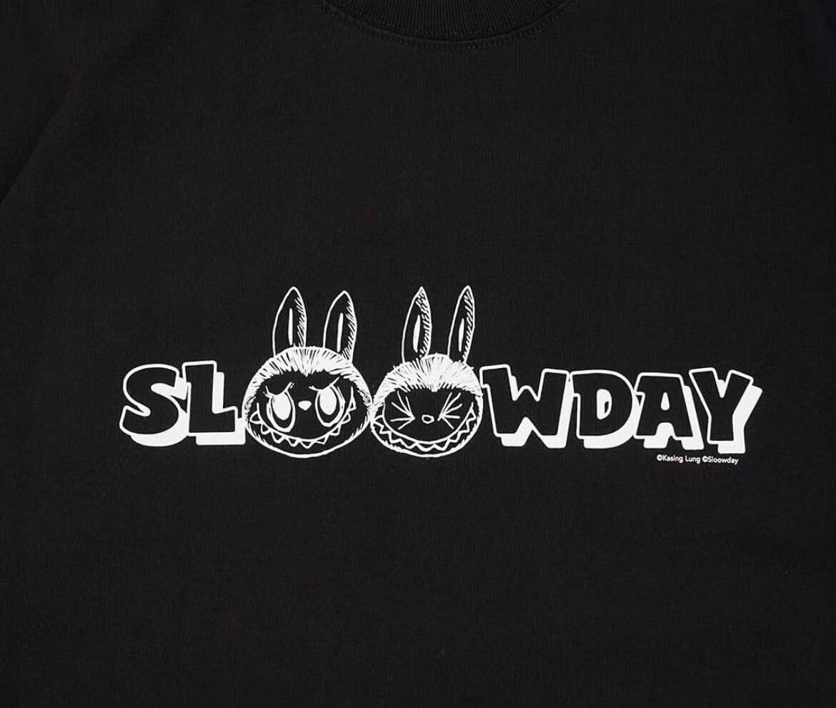 KASING LUNG × SLOOWDAY / LOGO T-SHIRT BLACK S0011001