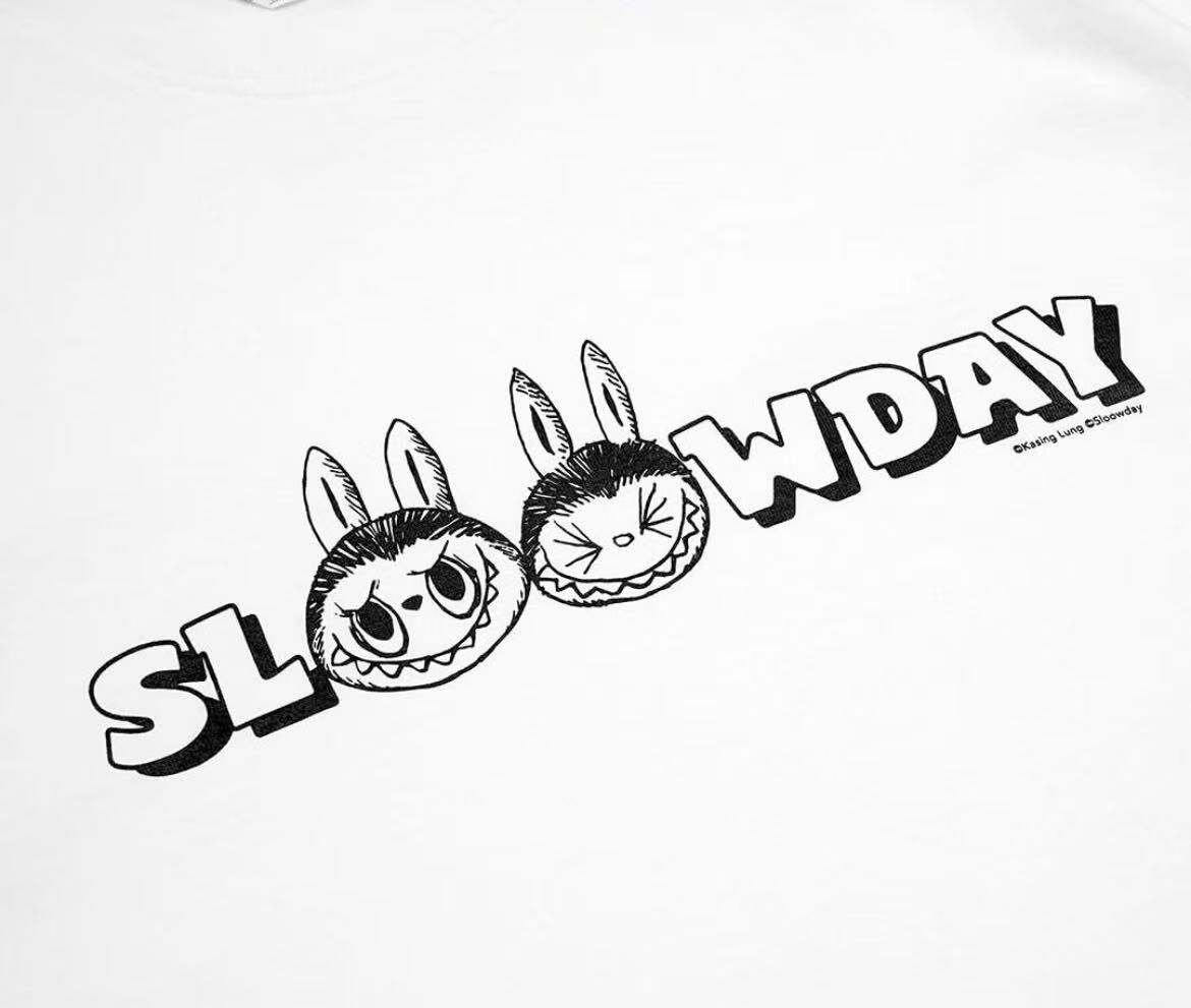 KASING LUNG × SLOOWDAY / LOGO T-SHIRT WHITE S0011002