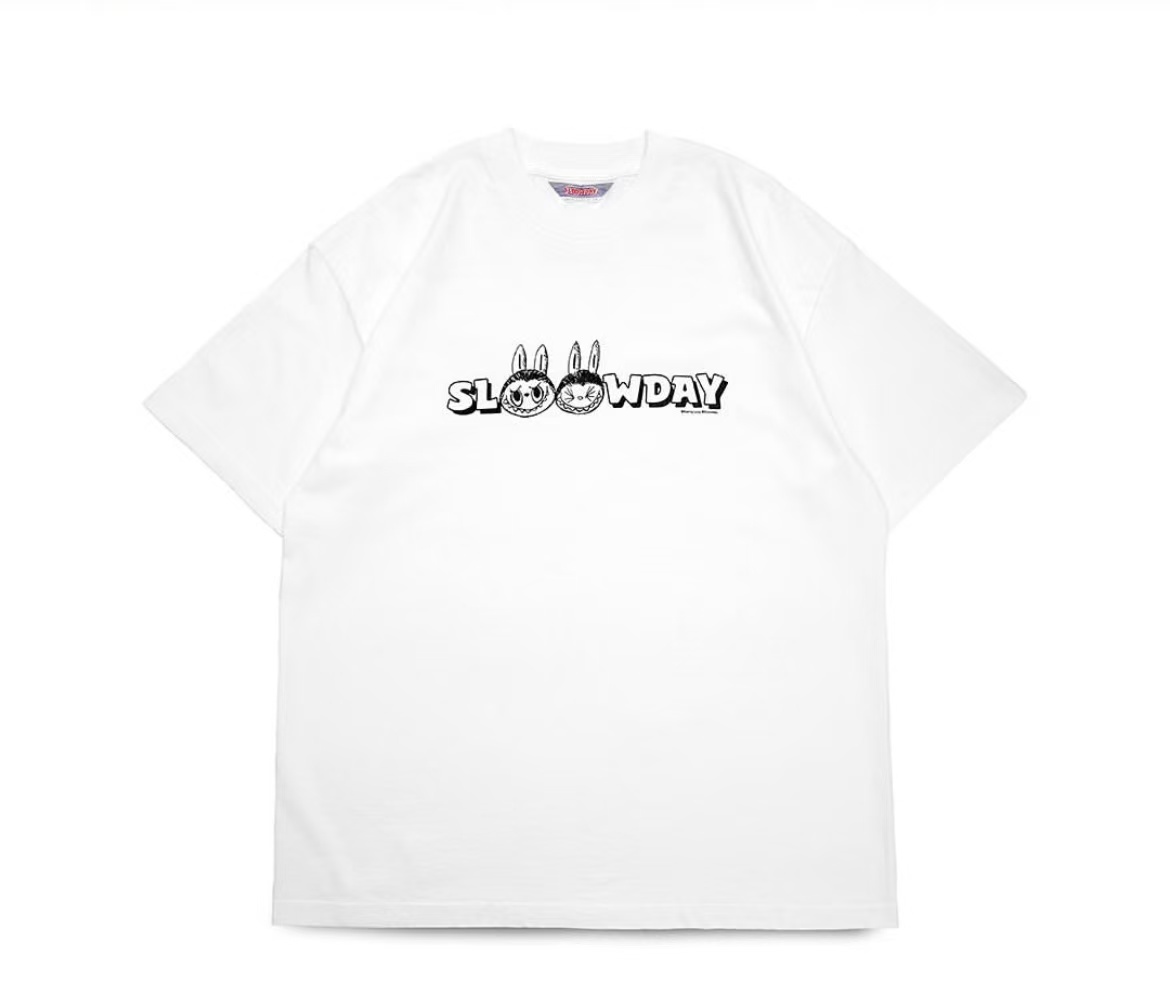 KASING LUNG × SLOOWDAY / LOGO T-SHIRT WHITE S0011002