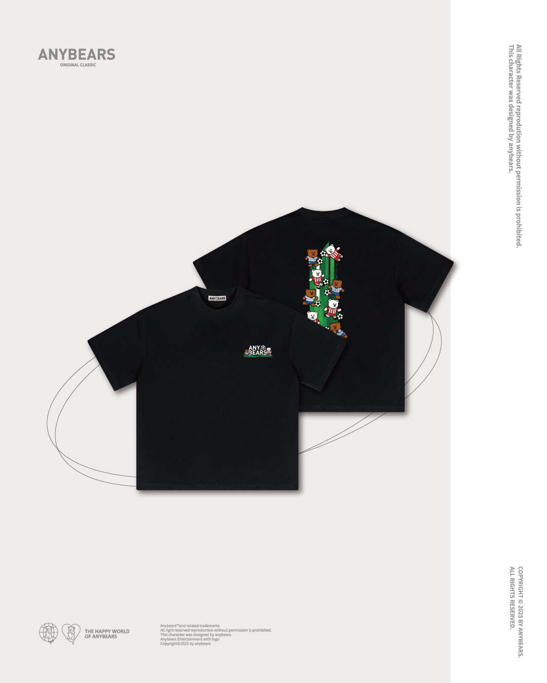 ANYBEARS® Football Bear 世足熊 短Tee