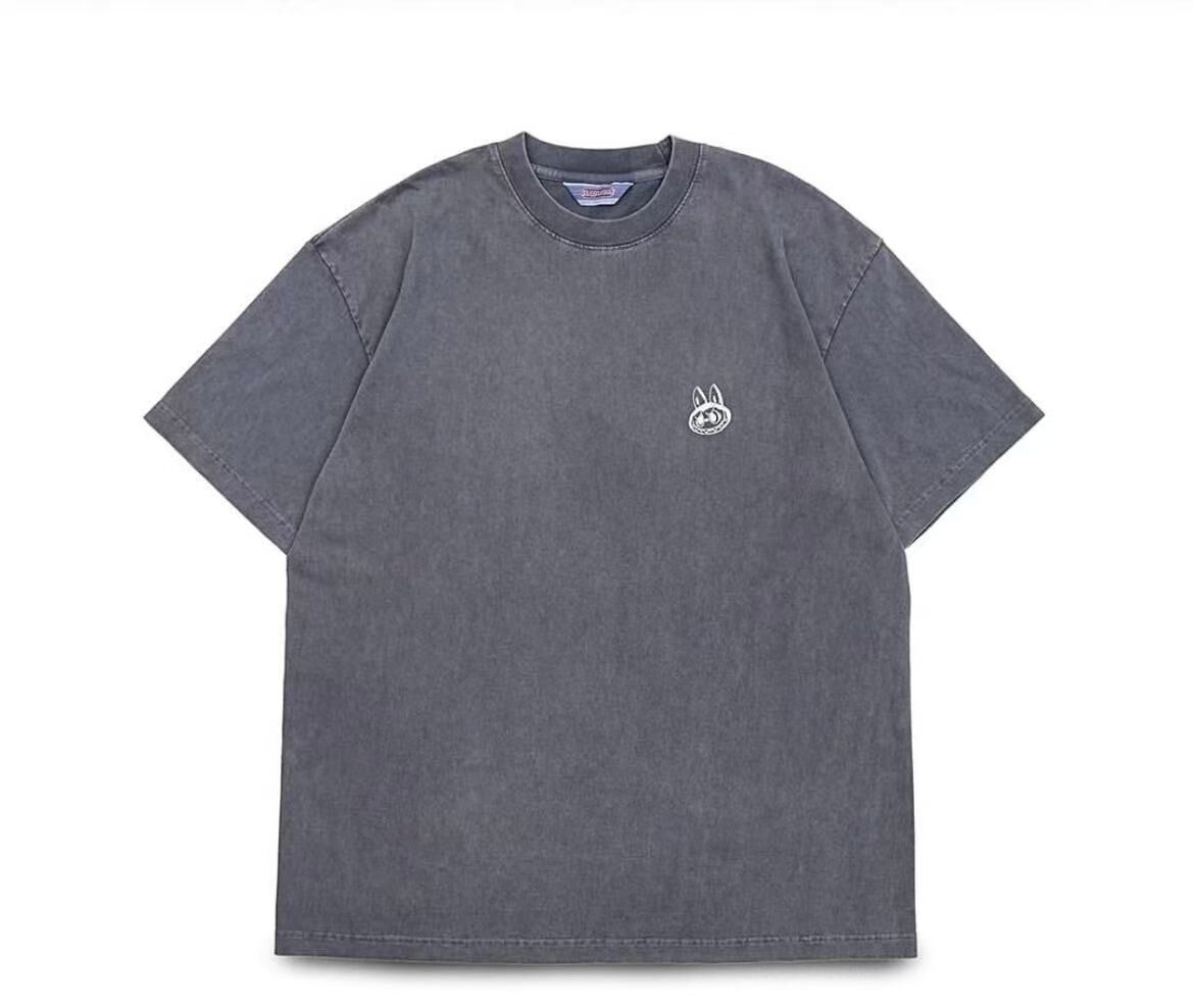 KASING LUNG × SLOOWDAY / WASHED PRINT T-SHIRT BLUE S0012004