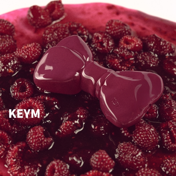 韓國 KEYM Lip Glow Bow蝴蝶結吊飾水光唇蜜 Raspberry Cosmo