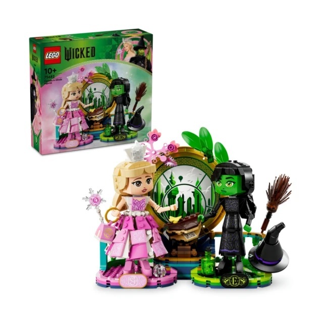 【玩具研究中心】LEGO 樂高 魔法壞女巫 艾爾法巴和葛琳達玩偶 75682