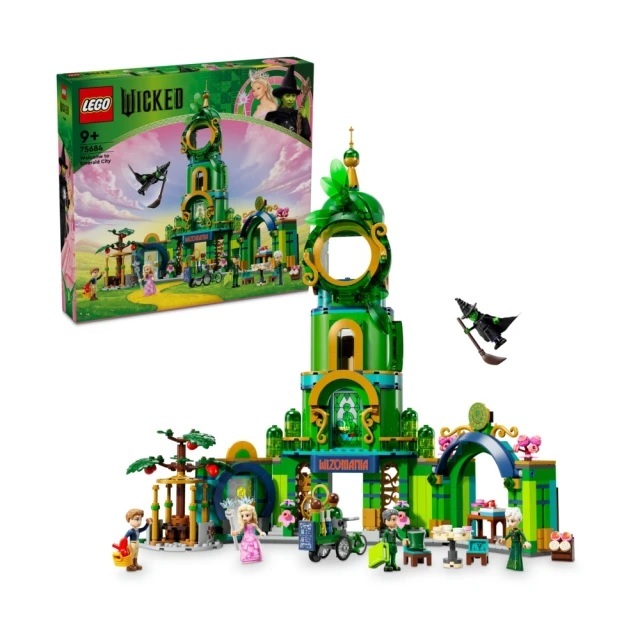 【玩具研究中心】LEGO 樂高 魔法壞女巫 歡迎光臨翡翠城 75684