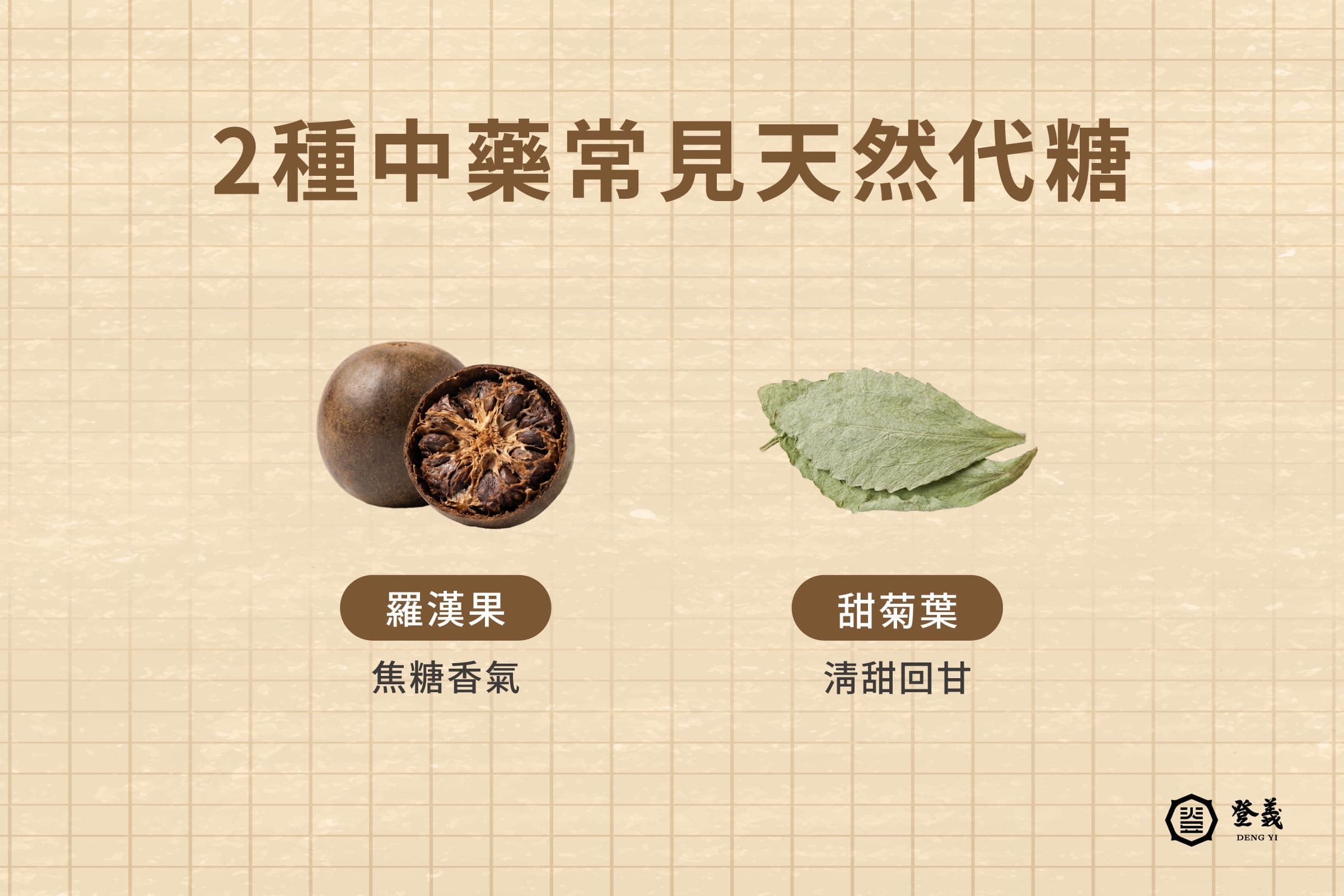 天然代糖有哪些？這2種中藥常見天然代糖你不可不知！