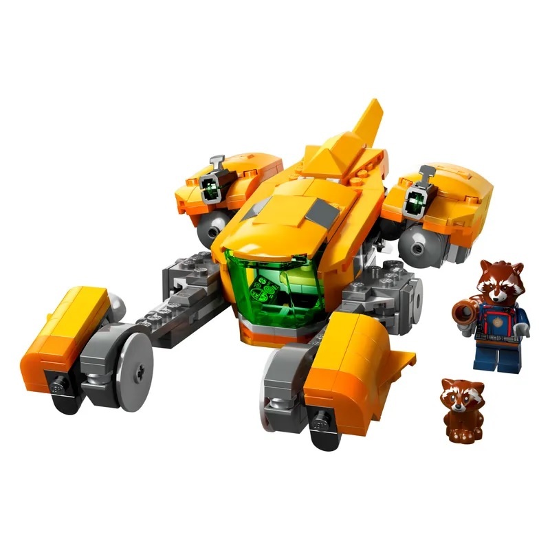 【玩具研究中心】LEGO 樂高 MARVEL 超級英雄 火箭浣熊寶寶的太空船 76254