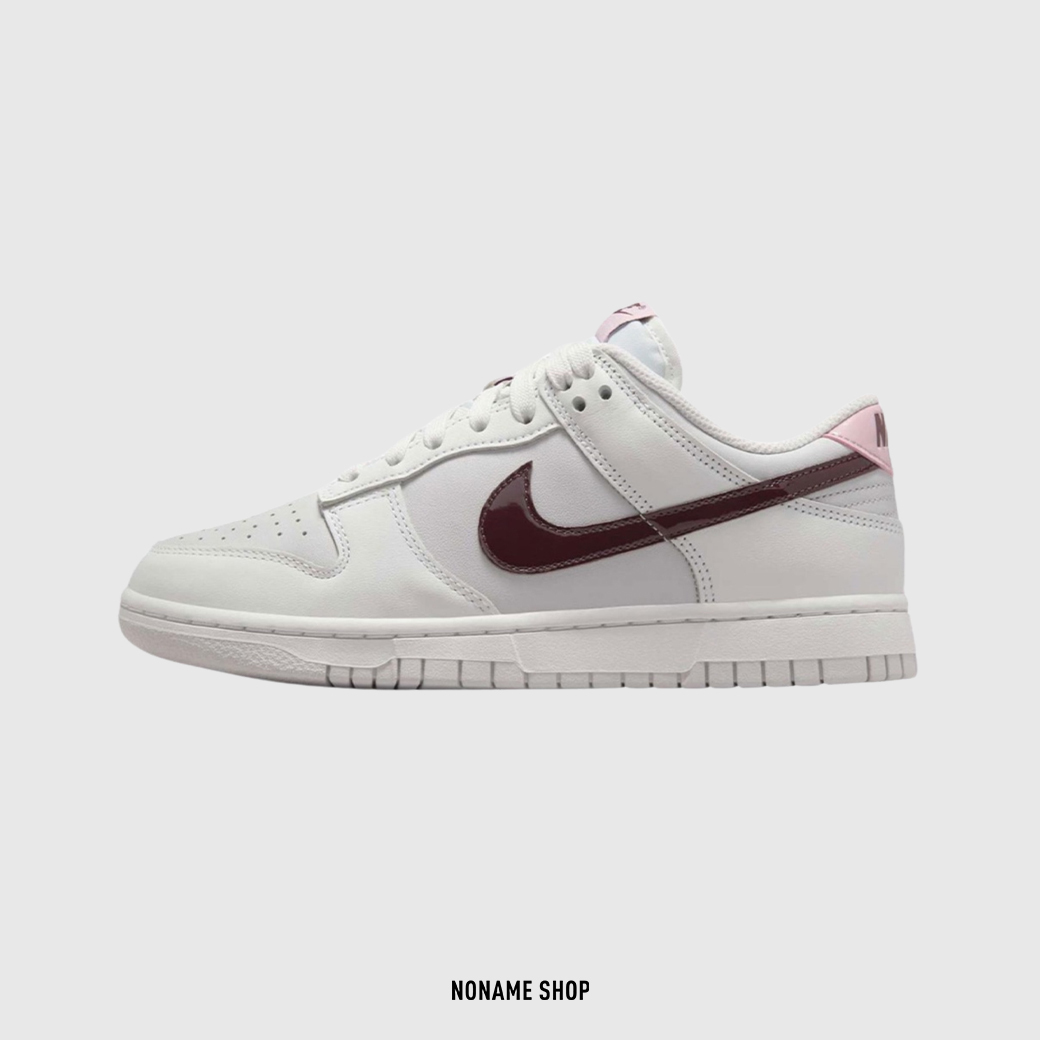 NIKE DUNK LOW "PLUM CHALK" 奶白酒紅 (女款)