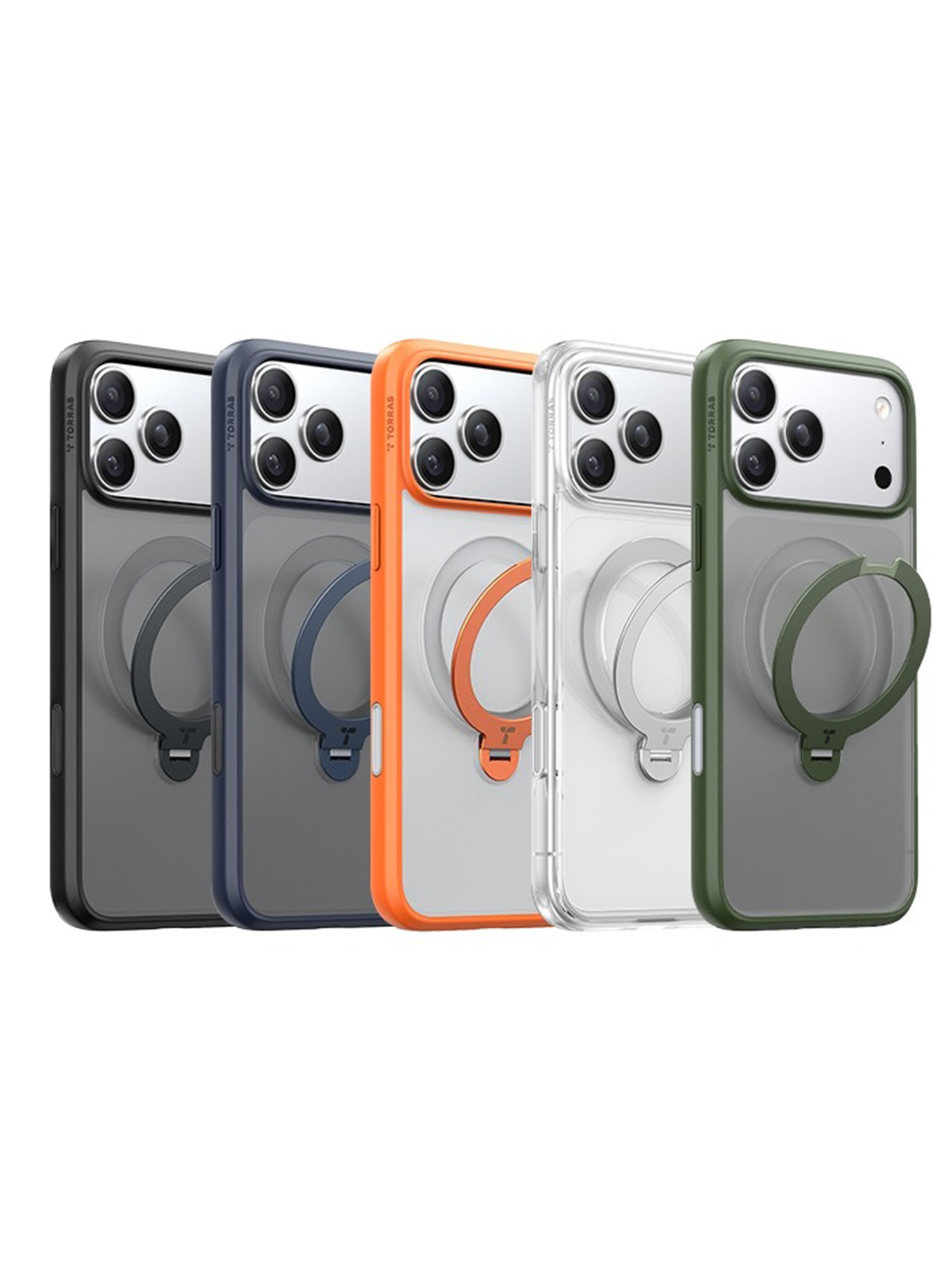 TORRAS｜iPhone17系列 Ostand Spin Magsafe支架手機殼