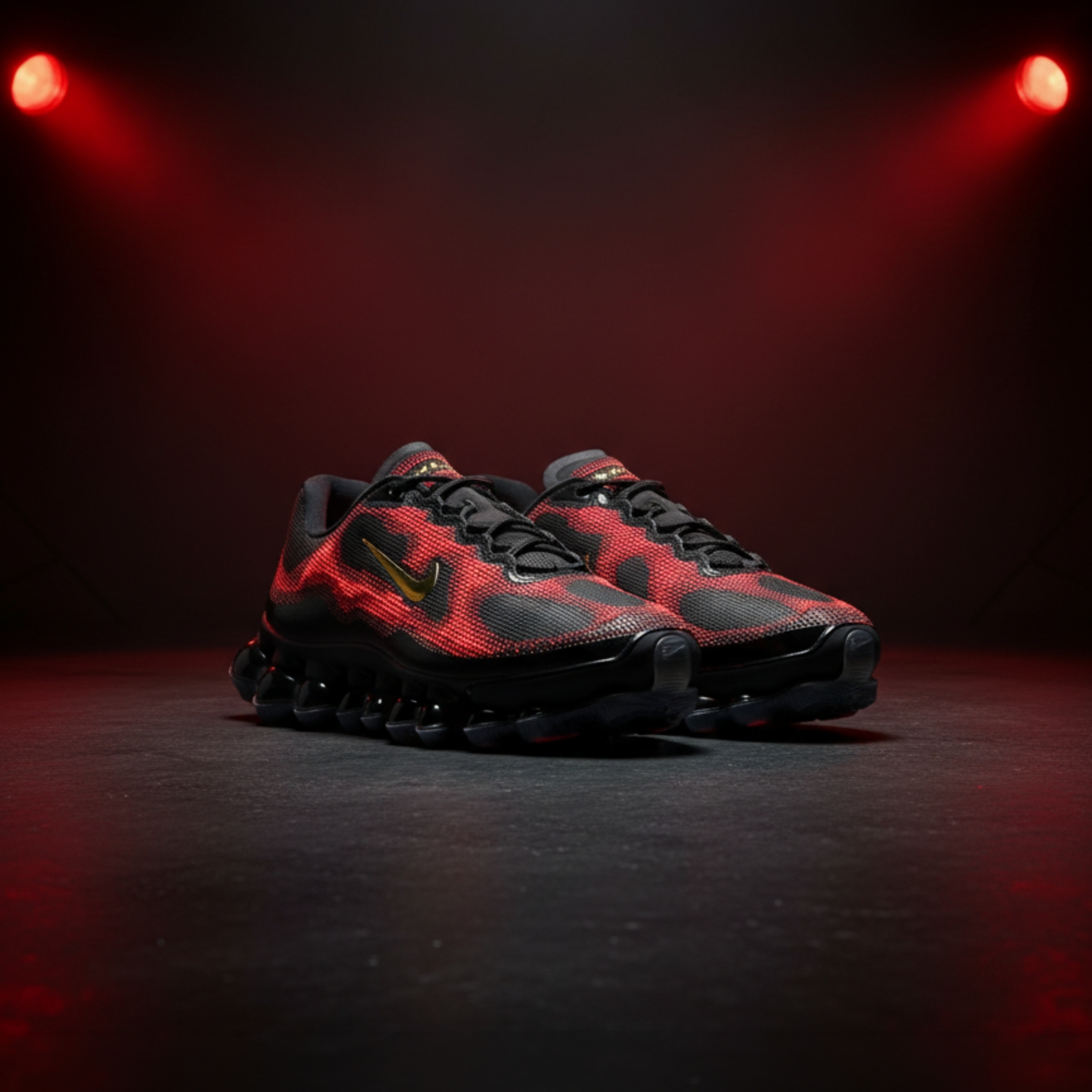 NICEDAY 代購 Nike Air Liquid Max 黑紅 紅黑 氣墊 蛙鞋 黑 IQ7634-002