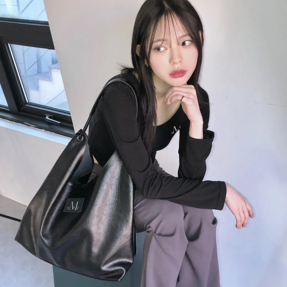 現貨 韓國Mucent 雙線側背包 單肩包