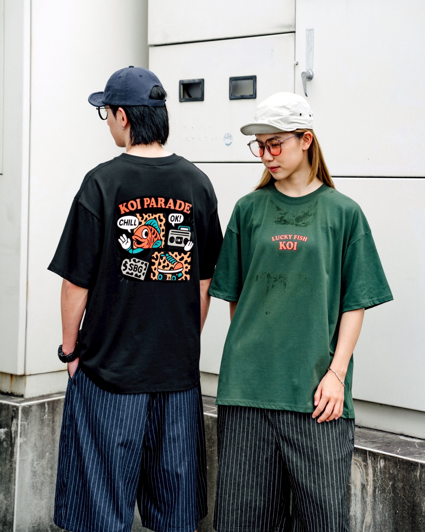 【官網限定】SBG 豹紋錦鯉涼感吸濕排汗短T SB6007