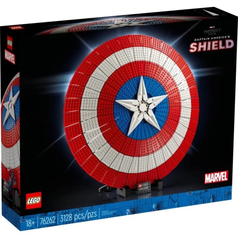 【玩具研究中心】LEGO 樂高 MARVEL 超級英雄 美國隊長的盾牌 76262