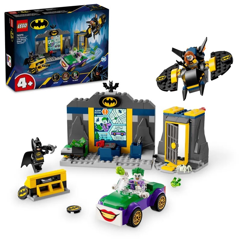 【玩具研究中心】LEGO 樂高 DC 超級英雄 蝙蝠俠﹑蝙蝠女及小丑的蝙蝠洞對決 76272