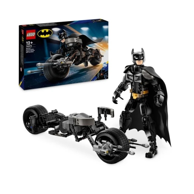 【玩具研究中心】LEGO 樂高 DC 超級英雄 蝙蝠俠拼砌玩偶和蝙蝠機車 7627
