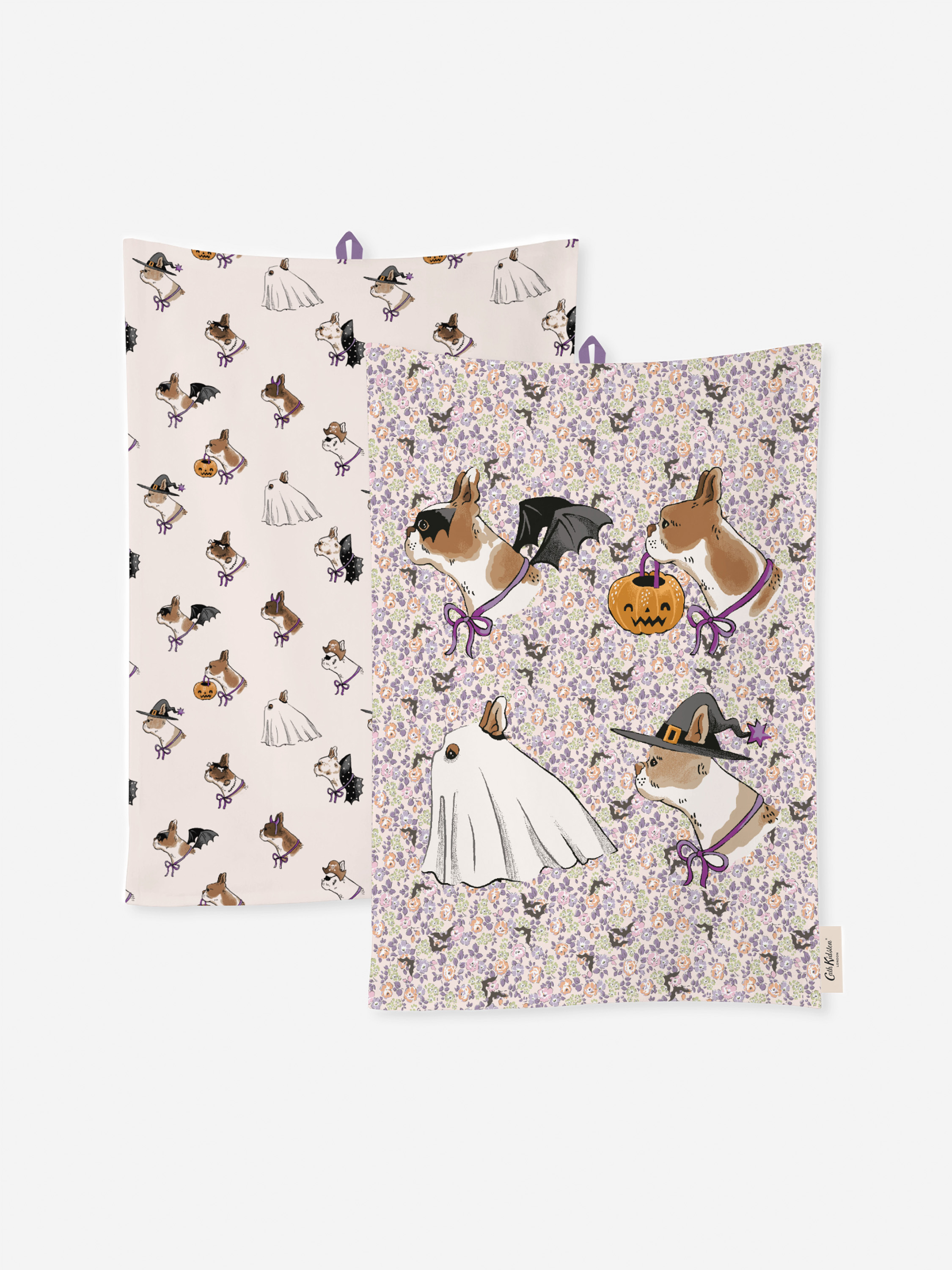 SPOOKY DOG 兩入組品牌茶巾
