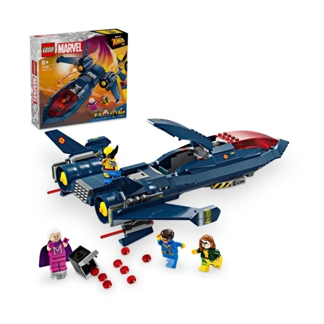 【玩具研究中心】LEGO 樂高 MARVEL 超級英雄 X戰警的噴射機 76281