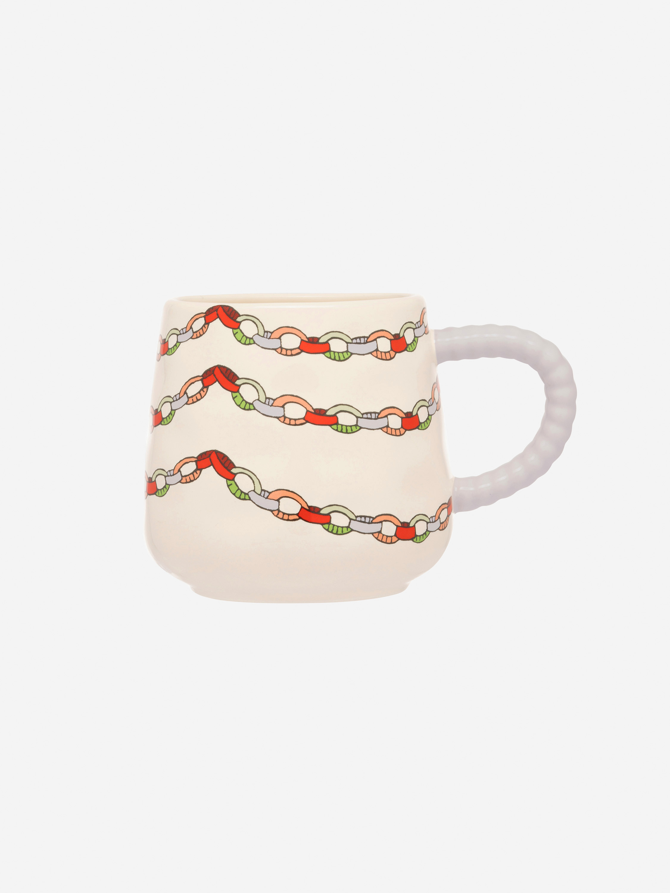 Christmas 造型手柄陶瓷牛奶杯