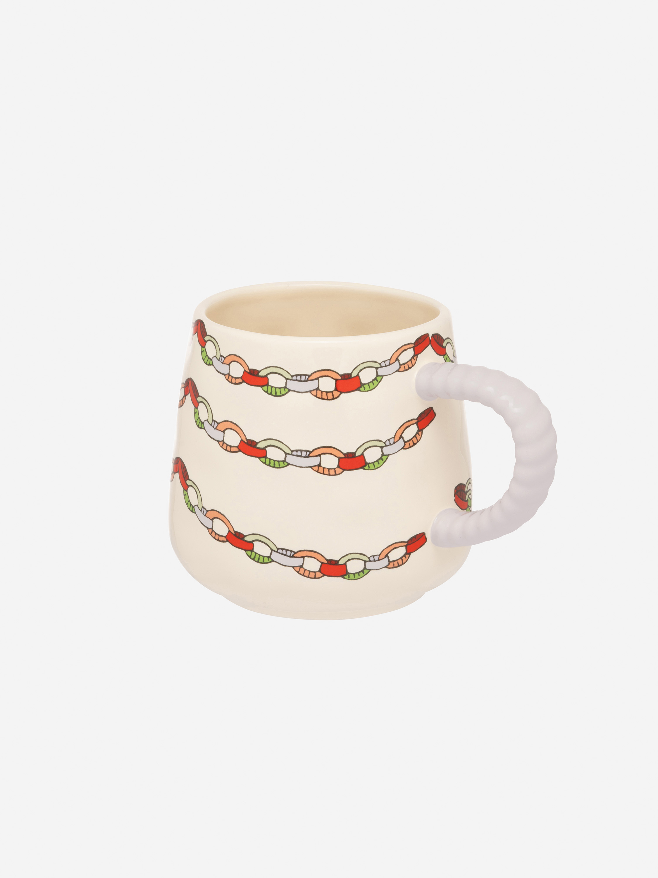 Christmas 造型手柄陶瓷牛奶杯