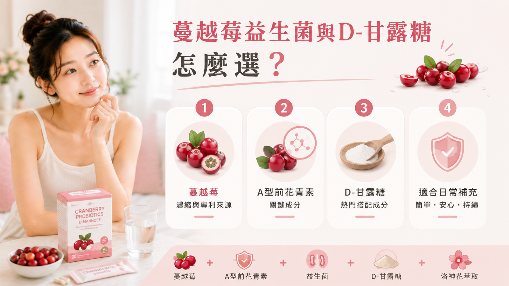  蔓越莓益生菌推薦