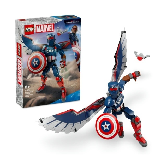 【玩具研究中心】LEGO 樂高 MARVEL 超級英雄 新美國隊長模型 76296