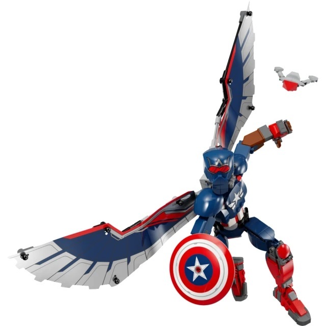 【玩具研究中心】LEGO 樂高 MARVEL 超級英雄 新美國隊長模型 76296
